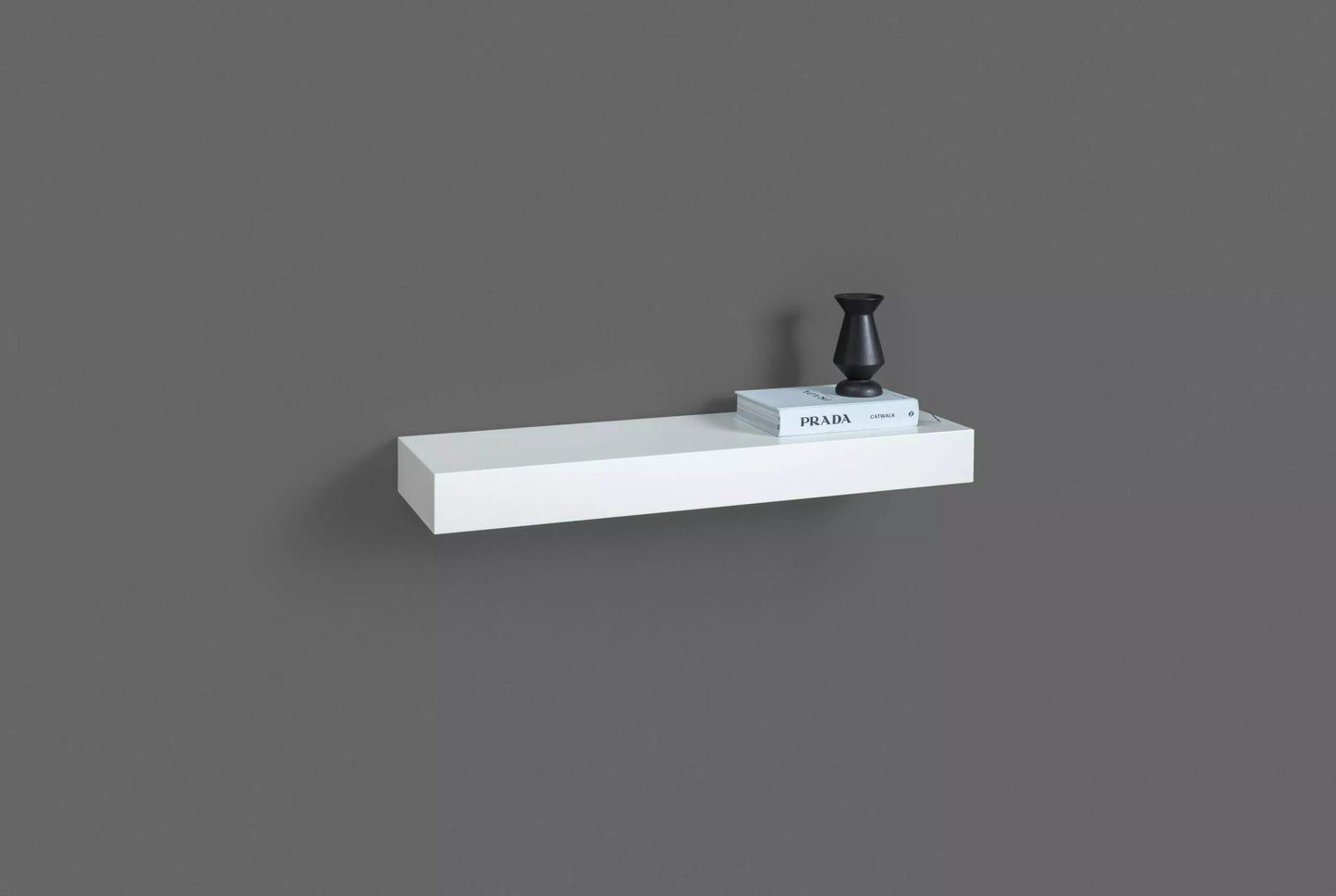 Wall shelf with integrated secret compartment